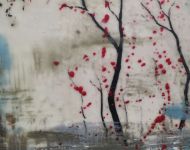 Falling Red Berries