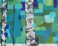 For the Love of Blue - 15 x 30