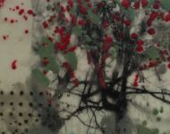 Falling Red Berries 2