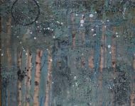 Birches in Blue Haze VI